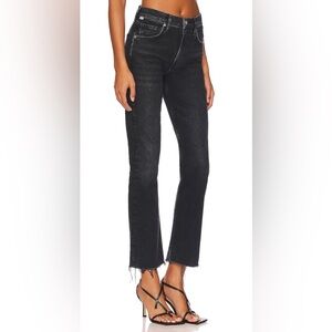 Citizens Of Humanity Isola Cropped Bootcut in Stormy